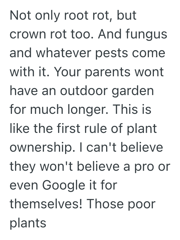 Screenshot 2025 06 15 at 7.19.20 PM His Parents Demanded Daily Watering Of Their Plants And Refused To Listen To His Objections, So He Followed Orders Until The Plants Started To Die